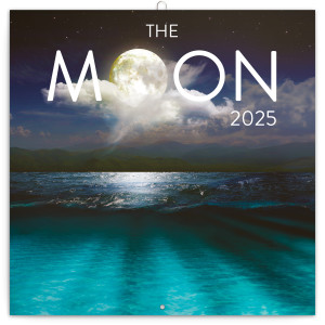 Poznámkový kalendář Měsíc 2025, 30 × 30 cm - Reklamnepredmety