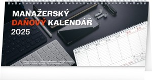 Stolní kalendář Manažerský daňový 2025, CZ - Reklamnepredmety