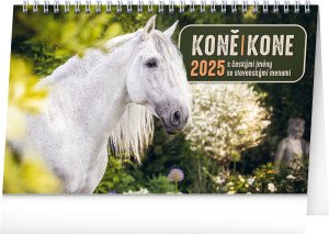 Stolní kalendář Koně CZ/SK 2025 - Reklamnepredmety