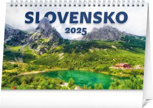 Stolní kalendář Slovensko 2025 - Reklamnepredmety