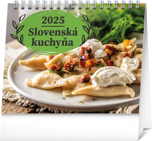 Stolní kalendář Slovenská kuchyně 2025