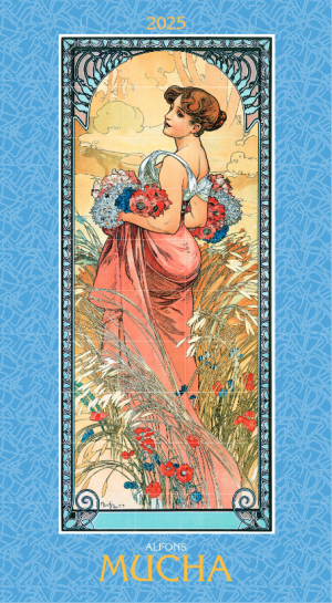 Nástěnný kalendář Alfons Mucha 2025 - Reklamnepredmety