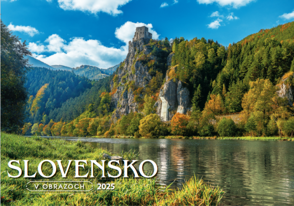 Nástěnný kalendář Slovensko v obrazech 2025