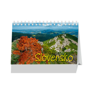 Stolní kalendář Slovensko speciál 2025 - Reklamnepredmety