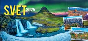 Stolní kalendář Svět 2025 - Reklamnepredmety