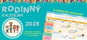 Stolní kalendář Rodinný kalendář 2025 - Reklamnepredmety