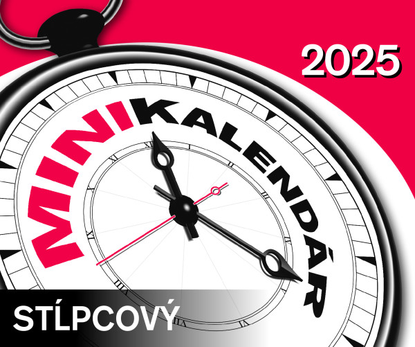 Stolní kalendář Mini kalendář pracovní 2025