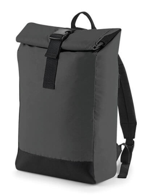 BG138 Reflective Roll-Top Backpack - Reklamnepredmety