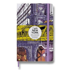 Zápisník Moleskine I am New York tvrdé desky L, linkovaný - Reklamnepredmety