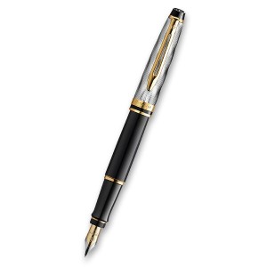 Waterman Expert Reflections of Paris SE DLX Black GT plniace pero, hrot M - Reklamnepredmety