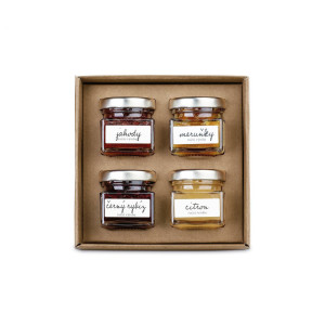 JAM GIFT BOX. Výběr džemů v dárkové krabičce - Reklamnepredmety