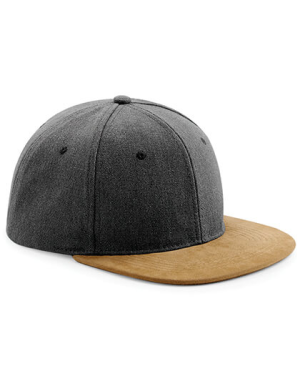 CB668 Suede Peak Snapback - Reklamnepredmety