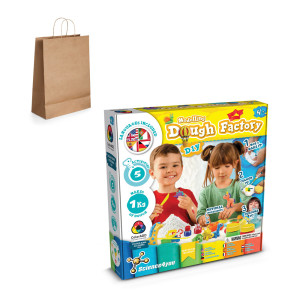 Modeling Dough Factory Kit IV. Vzdělávací hra pro děti dodává se s dárkovou taškou z kraftového papíru (115 g/m²) - Reklamnepredmety