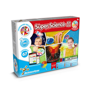 6 in 1 Super Science Kit I. Vzdělávací hra pro děti - Reklamnepredmety