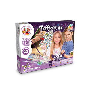 Tattoo Factory Kit I. Vzdělávací hra pro děti - Reklamnepredmety