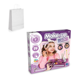 Make-up Studio Kit III. Vzdělávací hra pro děti dodává se s dárkovou taškou z kraftového papíru (100 g/m²) - Reklamnepredmety