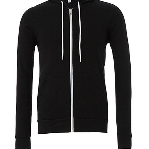 CV3739 Unisex Zip-Up Poly-Cotton Fleece Hoodie