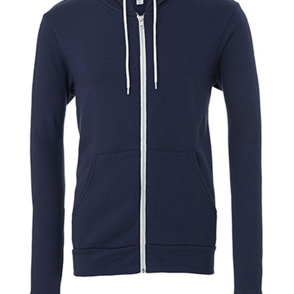 CV3739 Unisex Zip-Up Poly-Cotton Fleece Hoodie