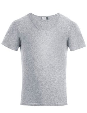 E3082 Men´s Slim Fit V-Neck-T - Reklamnepredmety