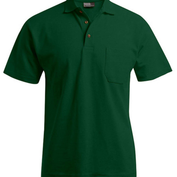 E4100 Men´s Heavy Polo Pocket