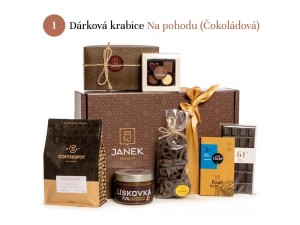 Dárková krabice JANEK – na pohodu - Reklamnepredmety