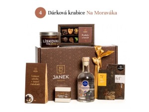 Dárková krabice JANEK– na Moraváka - Reklamnepredmety