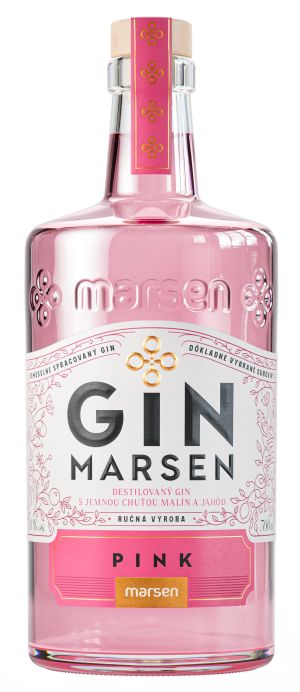 Gin Marsen Pink 38% - Reklamnepredmety