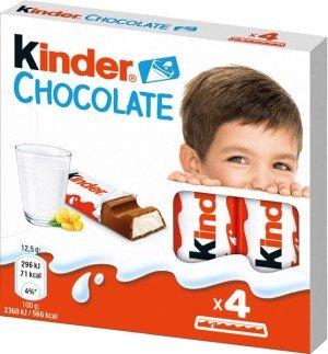 KINDER čokoláda 50g - Reklamnepredmety