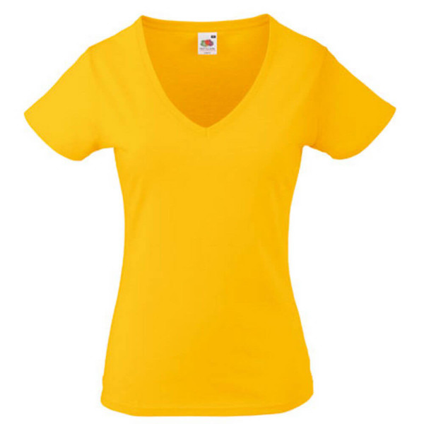 F271N Valueweight V-Neck T Lady-Fit