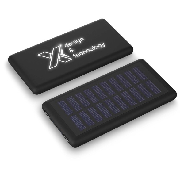 Svítící solární powerbanka SCX.design P30  8000 mAh