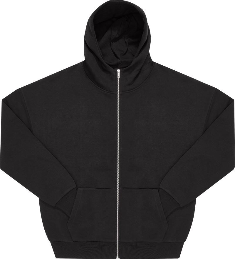 Těžká oversize mikina s kapucí Influence Zip Hood