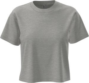 Dámský crop top z těžké bavlny N 7610 - Reklamnepredmety