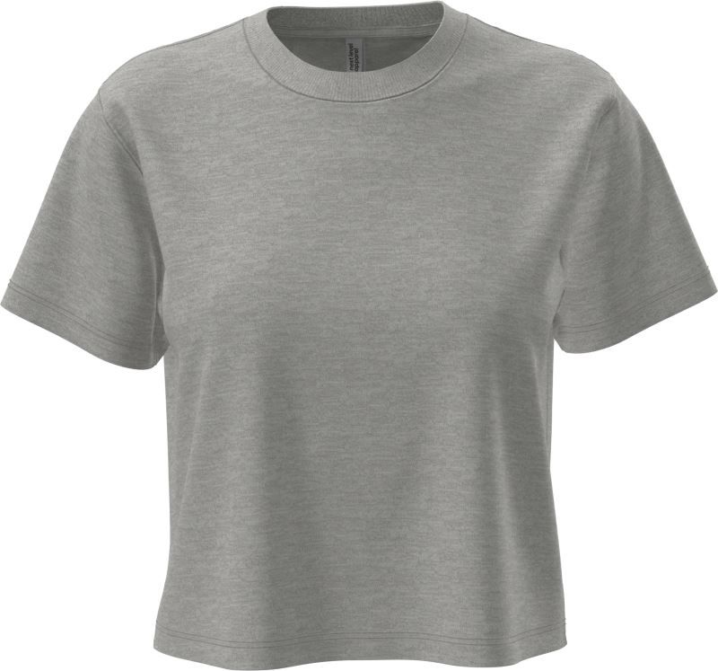 Dámský crop top z těžké bavlny N 7610