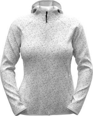 Dámská pletená fleecová bunda s kapucí Lux Knit Fleece Jacket Women - Reklamnepredmety