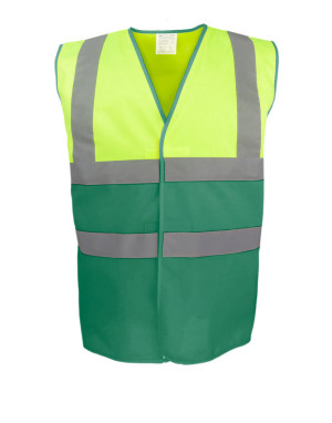 Hi-Vis dvoubarevná vesta - Reklamnepredmety