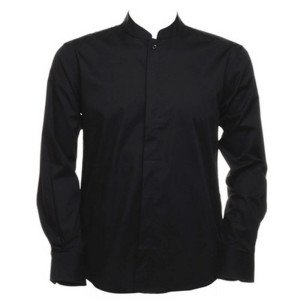 K123 Mens Bar Shirt Mandarin Collar Long Sleeve - Reklamnepredmety