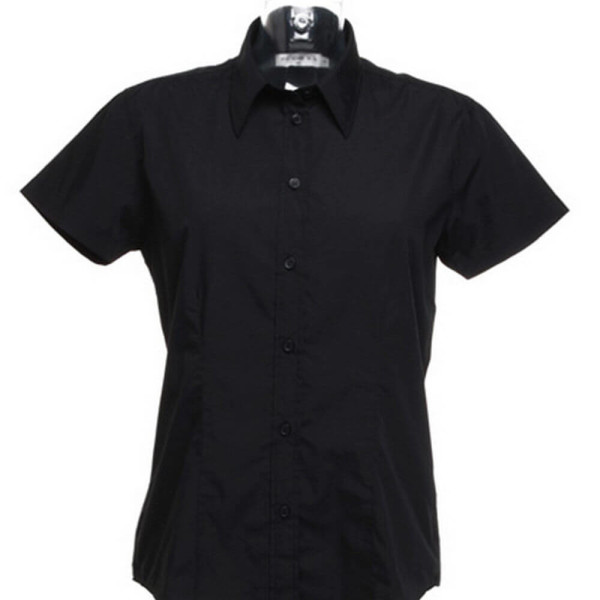 K728 Womens Workforce Poplin Shirt Short Sleeve