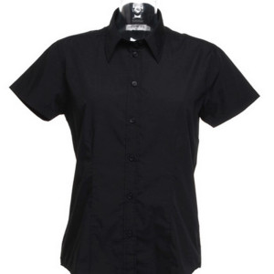 K728 Womens Workforce Poplin Shirt Short Sleeve - Reklamnepredmety