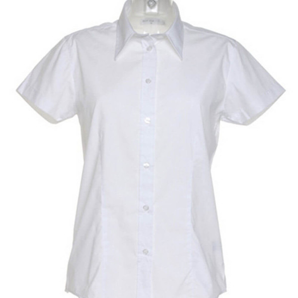 K728 Womens Workforce Poplin Shirt Short Sleeve