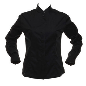 K740 Womens Bar Shirt Mandarin Collar Long Sleeve - Reklamnepredmety