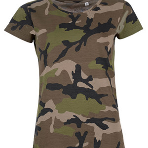 L134 Womens Camo T-Shirt - Reklamnepredmety