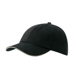 MB6112 6-Panel Raver Sandwich Cap - Reklamnepredmety