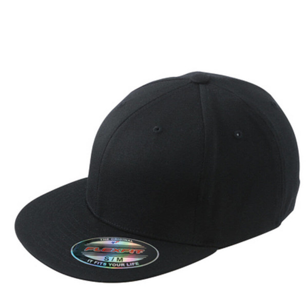 MB6184 6 Panel Flexfit® Flat Peak Cap