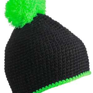 MB7964 Pompon Hat with Contrast Stripe - Reklamnepredmety