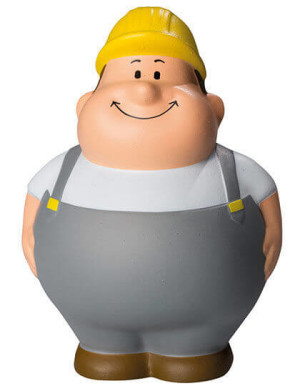 MBW24261 SQUEEZIES® Construction Worker Bert® - Reklamnepredmety