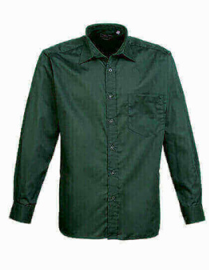 PW200 Poplin Long Sleeve Shirt - Reklamnepredmety