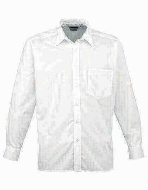 PW200 Poplin Long Sleeve Shirt - Reklamnepredmety