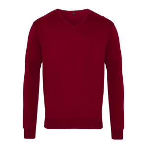 PW694 Mens V-Neck Knitted Sweater - Reklamnepredmety