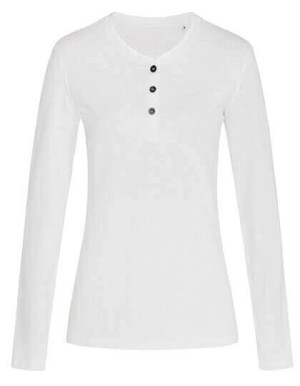 S9580 Sharon Henley Long Sleeve for women - Reklamnepredmety