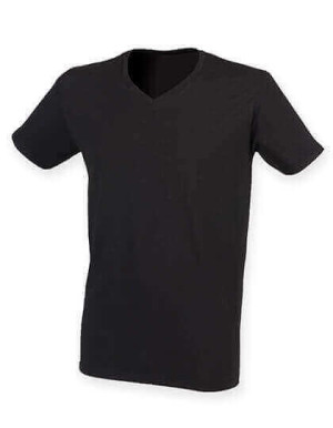 SFM122 Mens Feel Good Stretch V-Neck T - Reklamnepredmety